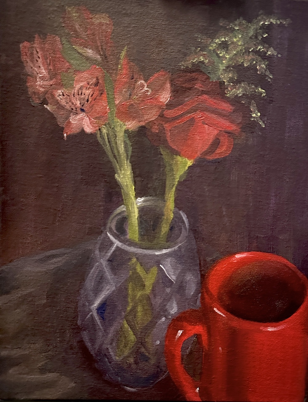 I'd rather have roses on my table than diamonds on my neck.